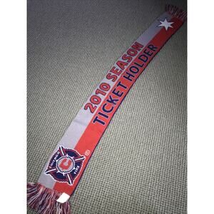 Chicago Fire FC 2010 Season Ticket Holder Scarf Major League Soccer MLS